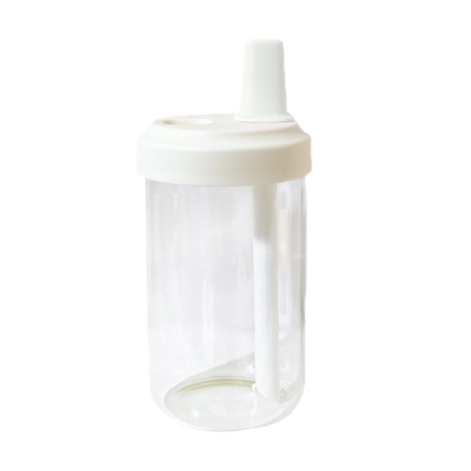 thumbnail image 2 of Taza Con Pajita Para Té Con Leche Taza De Té Transparente Portátil Taza De Café Helado Con Tapa, Reutilizable, De Plástico Y Gran Capacidad Taza A Prueba De Fugas Adecuada Para La Escuela, Viaje, 2 of 2